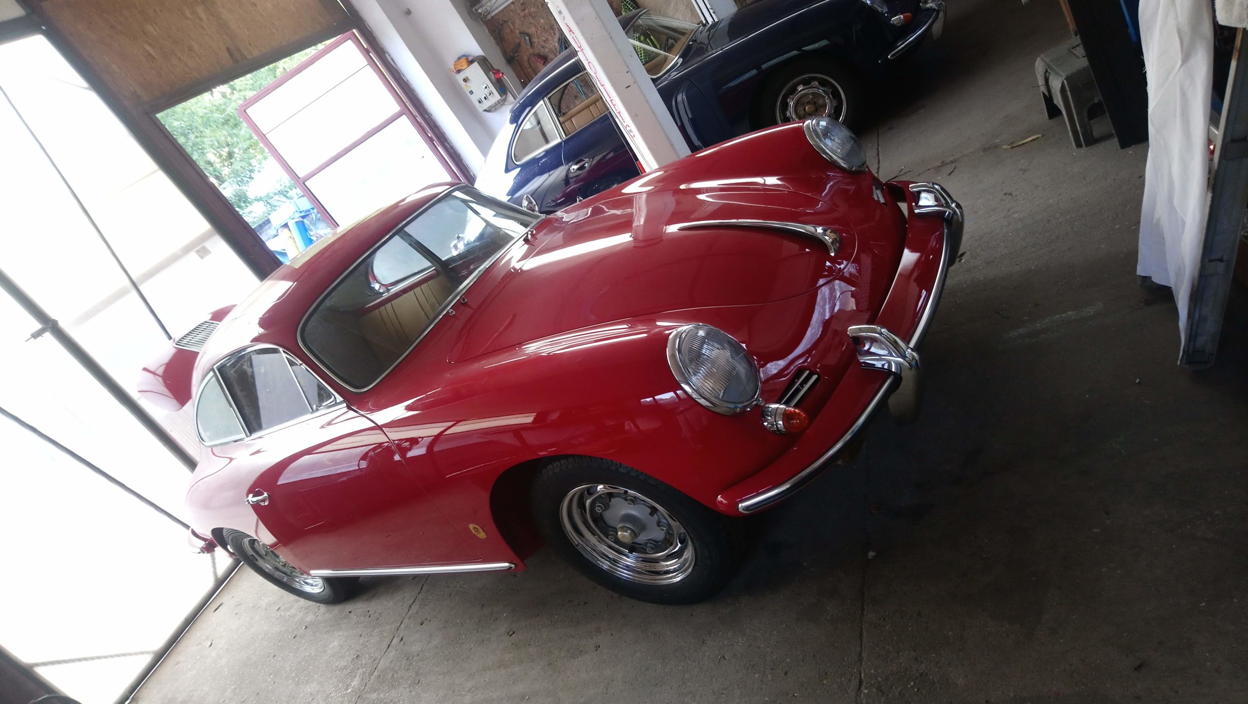 Porsche 356 BT5 Super 90 Sunroof Coupe